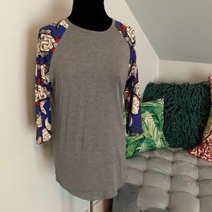 LuLaRoe Uncle Sam Baseball T Shirt